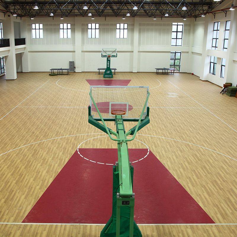 How thick is the floor for a basketball court